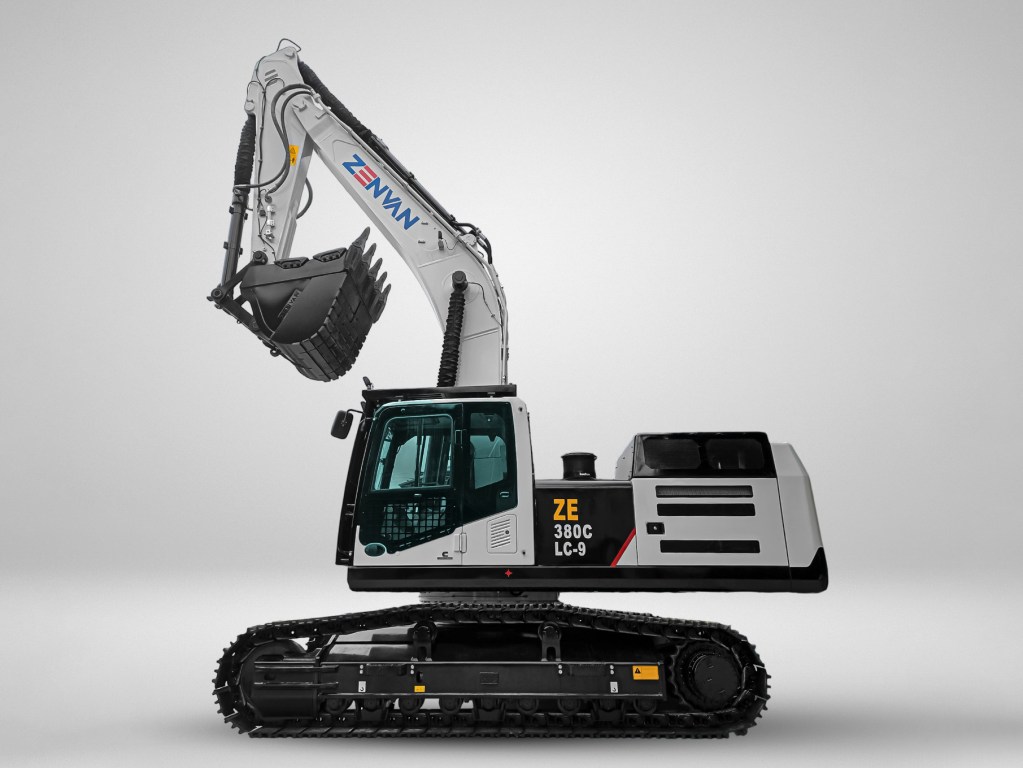 zenvan excavadora ZE380CLC-9